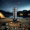 New solar-powered lawn light strip sensor remote control garden light details Picture